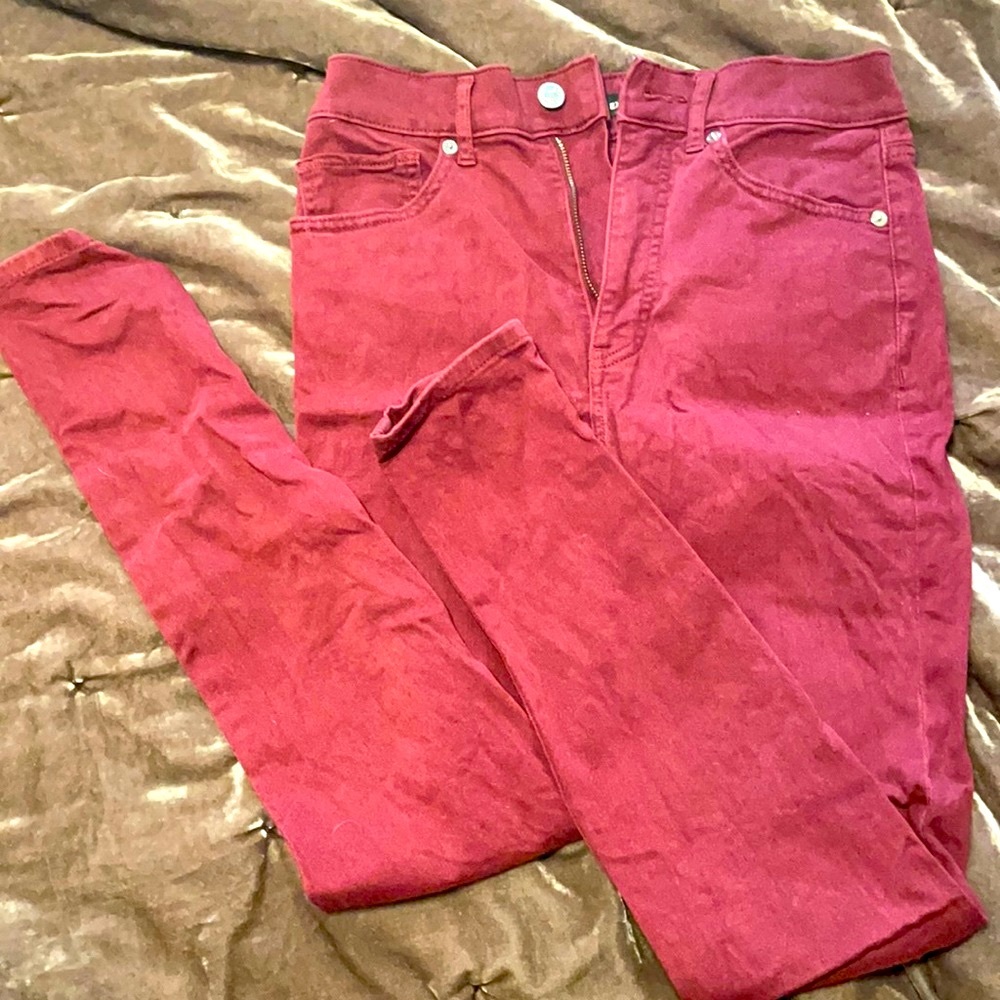 Express khaki like skinny pants